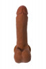 Фаллоимитатор-мулат Toyfa RealStick Elite Mulatto - 21 см.