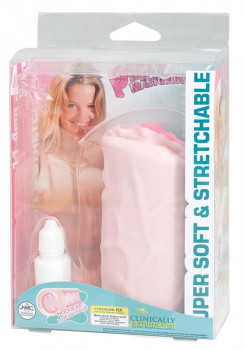 Нежно-розовый мастурбатор-вагина Pinkys Masturbator Loveclone RX
